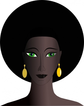 Black Woman Clipart