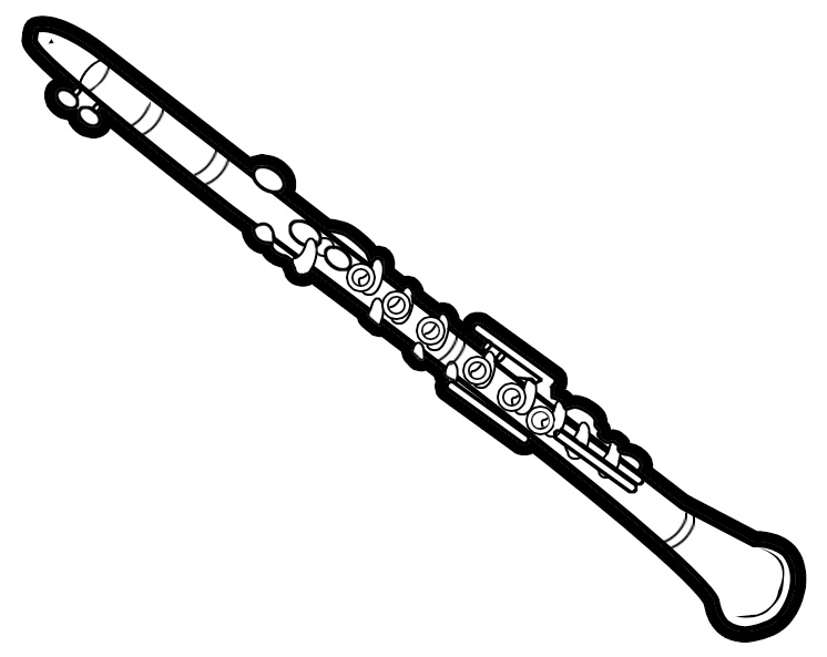 Clarinet 20clipart - Free Clipart Images