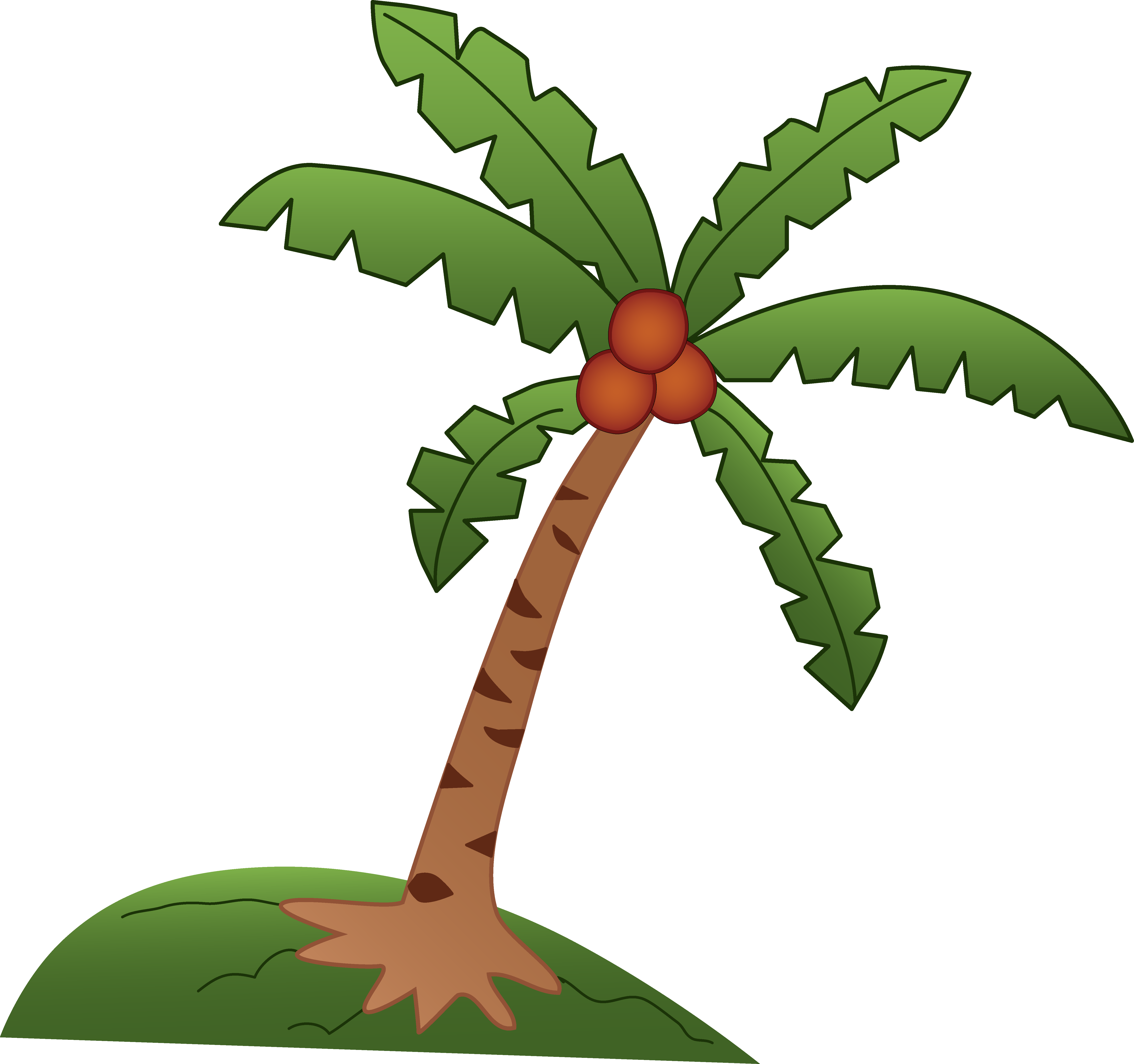 Coconut Tree Clip Art