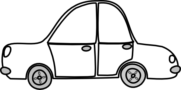 Car Outline Clip Art - Free Clipart Images