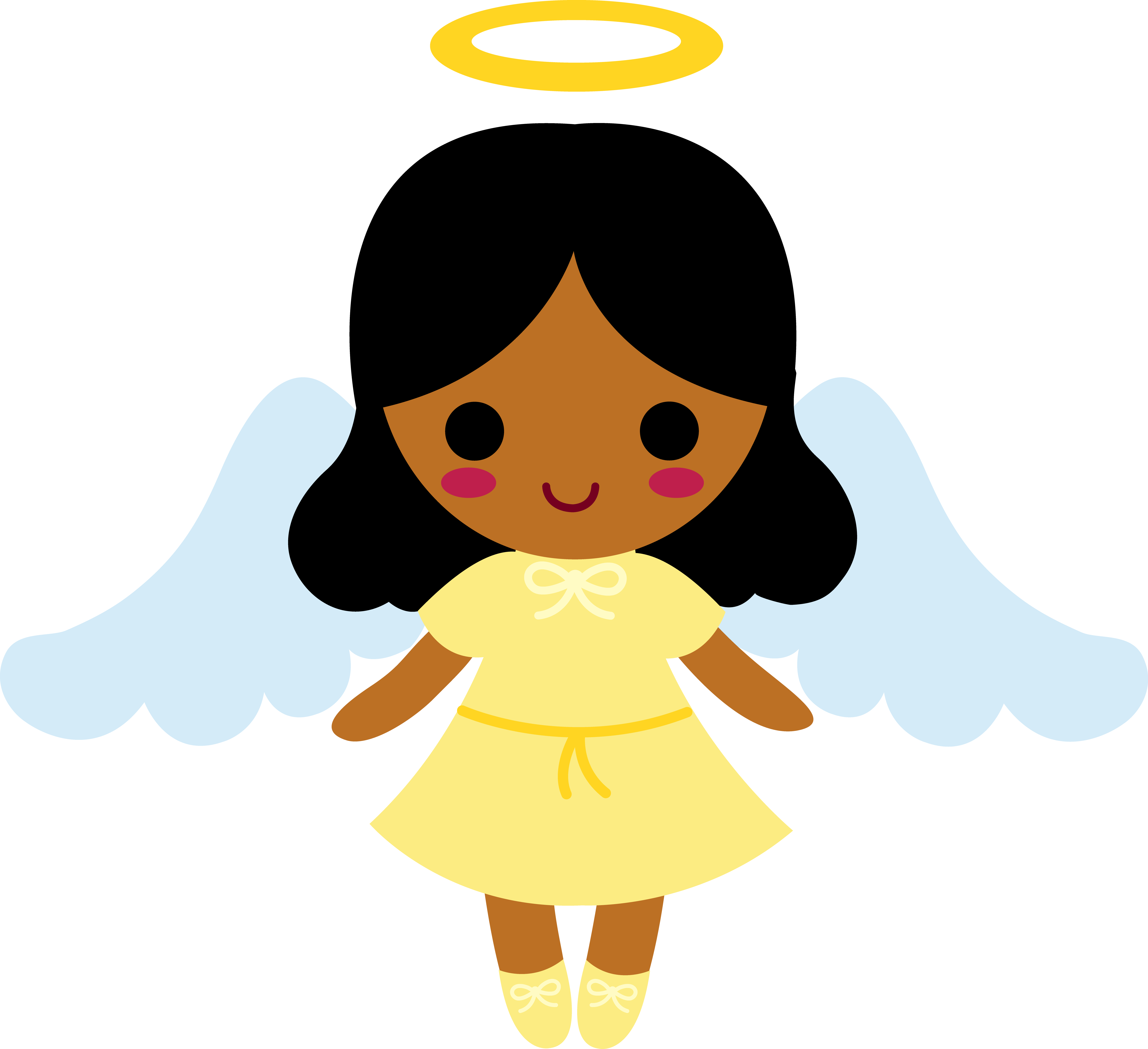 Black Baby Angel Pictures Clipart Best