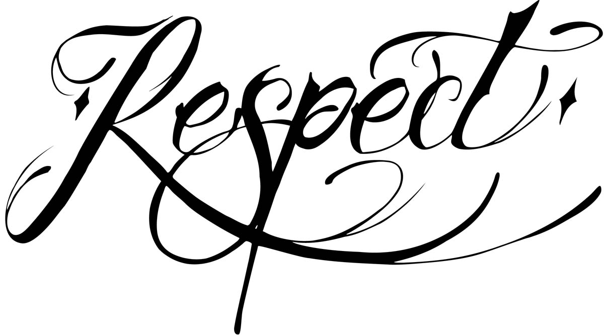 respect symbol in english