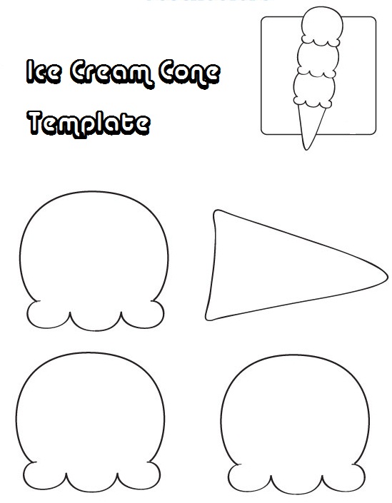 Ice Cream Cone | Jos Gandos Coloring Pages For Kids