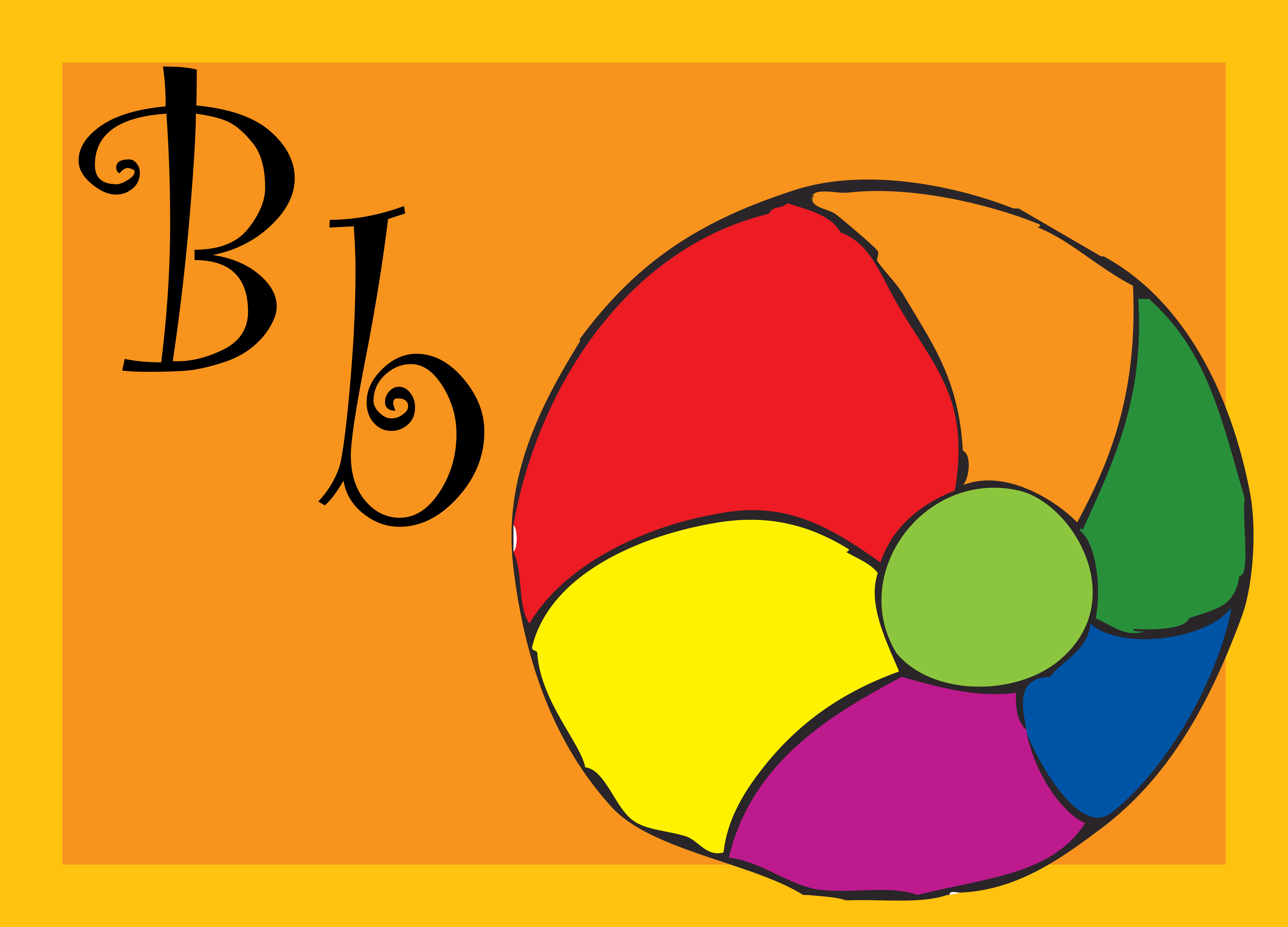 Letter B For Ball Coloring Page | Jos Gandos Coloring Pages For Kids