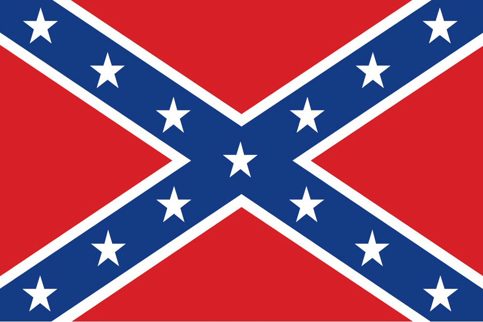 Confederate flag pin up clipart - ClipartFox