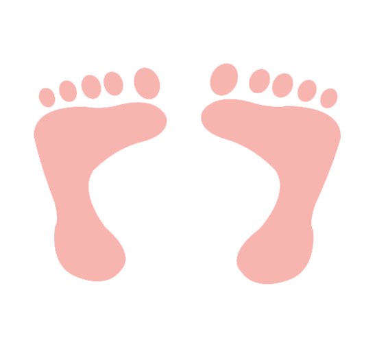 Clipart Baby Footprints