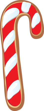 Candy Cane Clip Art