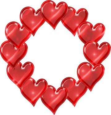 Two Hearts Design - Heart Designs Clipart