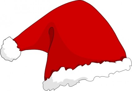 Santa Hat clip art Vector clip art - Free vector for free download