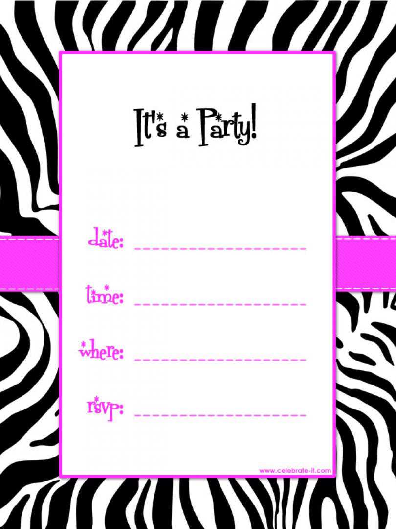 Free Printable Invitations Birthday Party