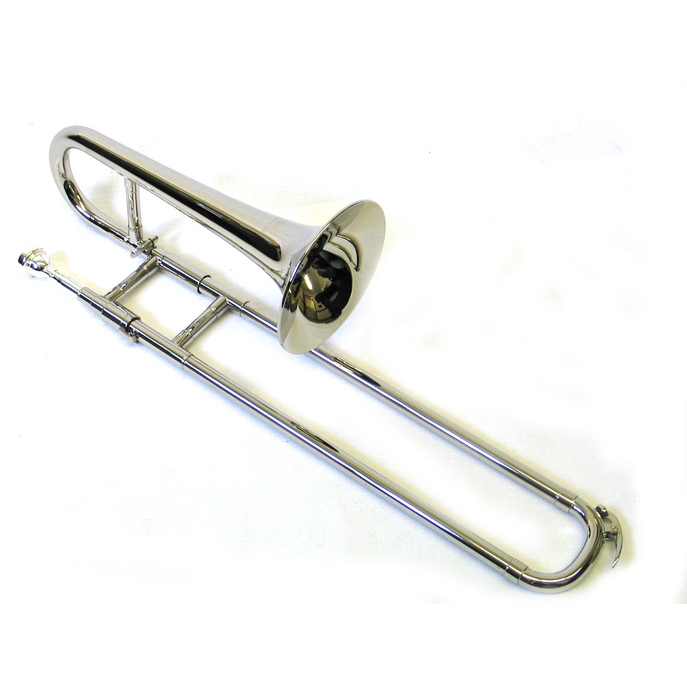 USA Music Supply New Nickel Slide Trumpet / Mini Trombone TRS-