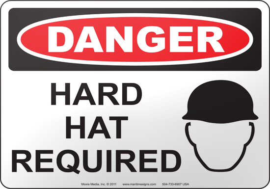 Hard Hat Sign - ClipArt Best