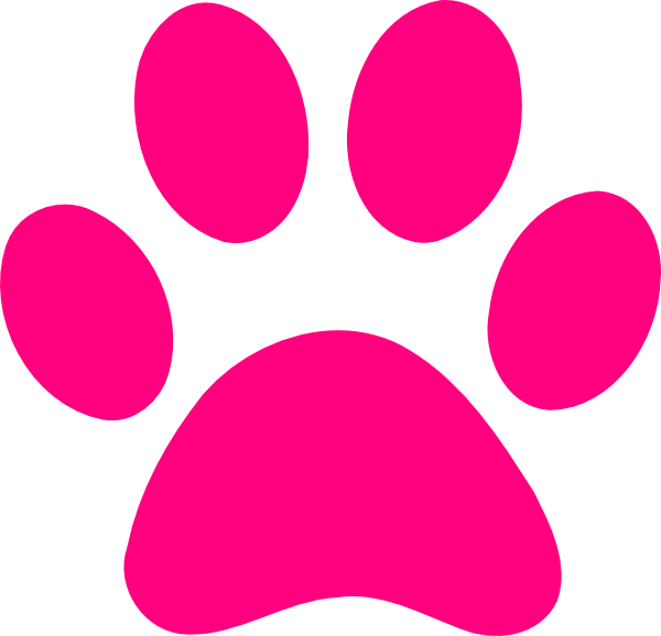 Best Photos of Animal Paw Prints Clip Art - Pink Paw Print Clip ...