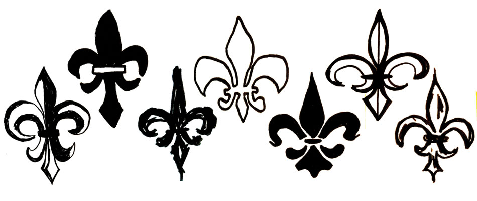 Fleur De Lis Designs - ClipArt Best