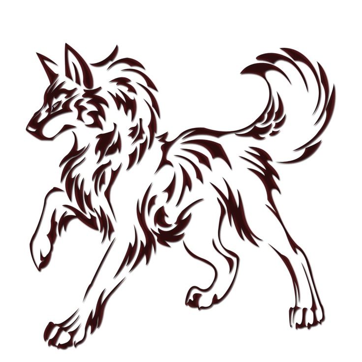 Growling Wolf Drawing - ClipArt Best