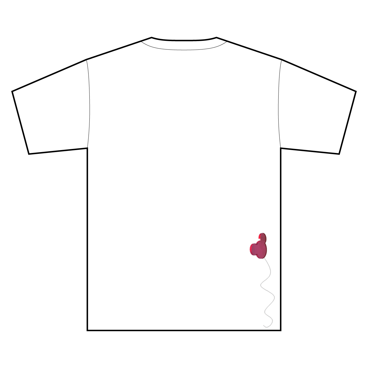 Back Of T Shirt Template