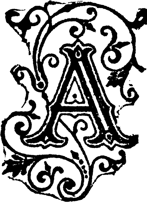 Fancy Letter A - ClipArt Best