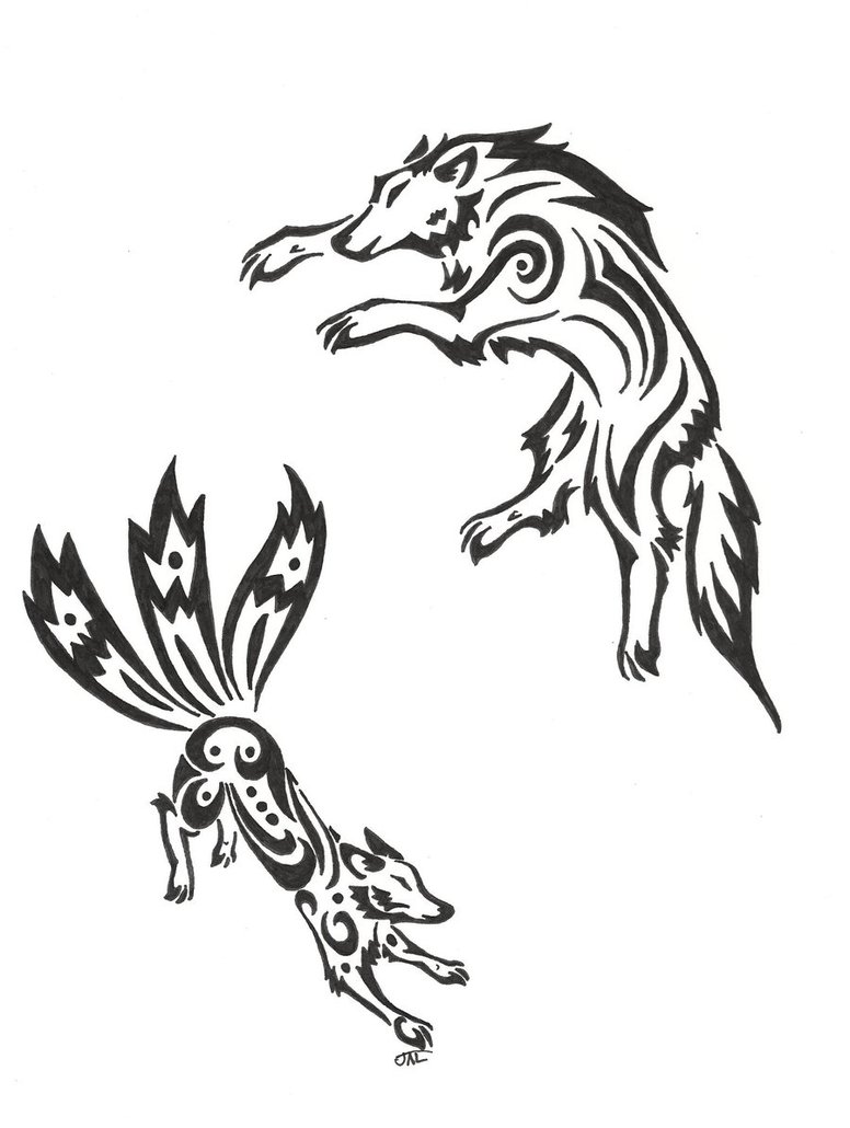 Simple Wolf Drawings - ClipArt Best