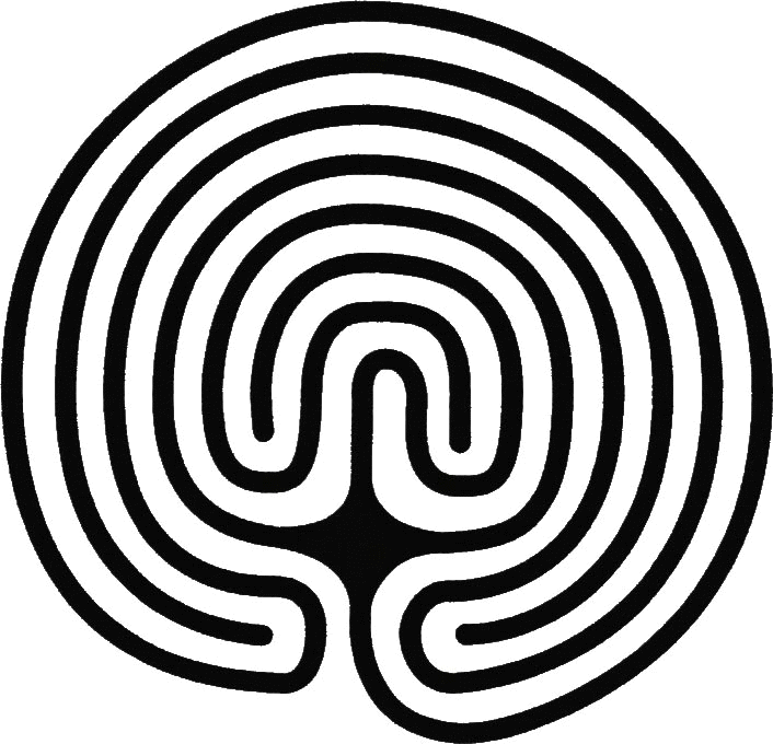 Labyrinth Meditation - ClipArt Best