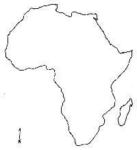 Africa Map Blank - ClipArt Best