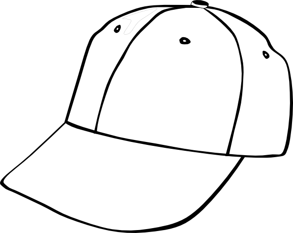 Baseball Hat Template. blank. . fashion design templates vector ...