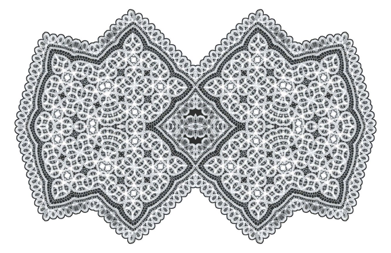 ArtbyJean - Paper Crafts: Lace doilies in black and white - Lace ...