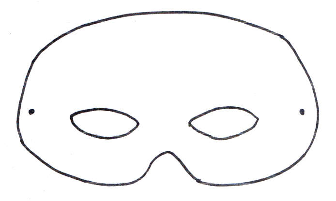 Full Face Mask Template - ClipArt Best
