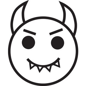 Evil Smiley Face - ClipArt Best