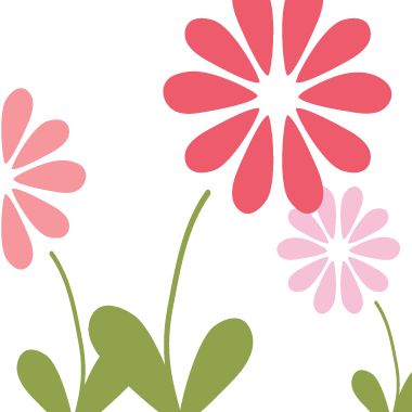 Avalisa Imagination - Simple Floral Stretched Wall Art - ClipArt Best ...