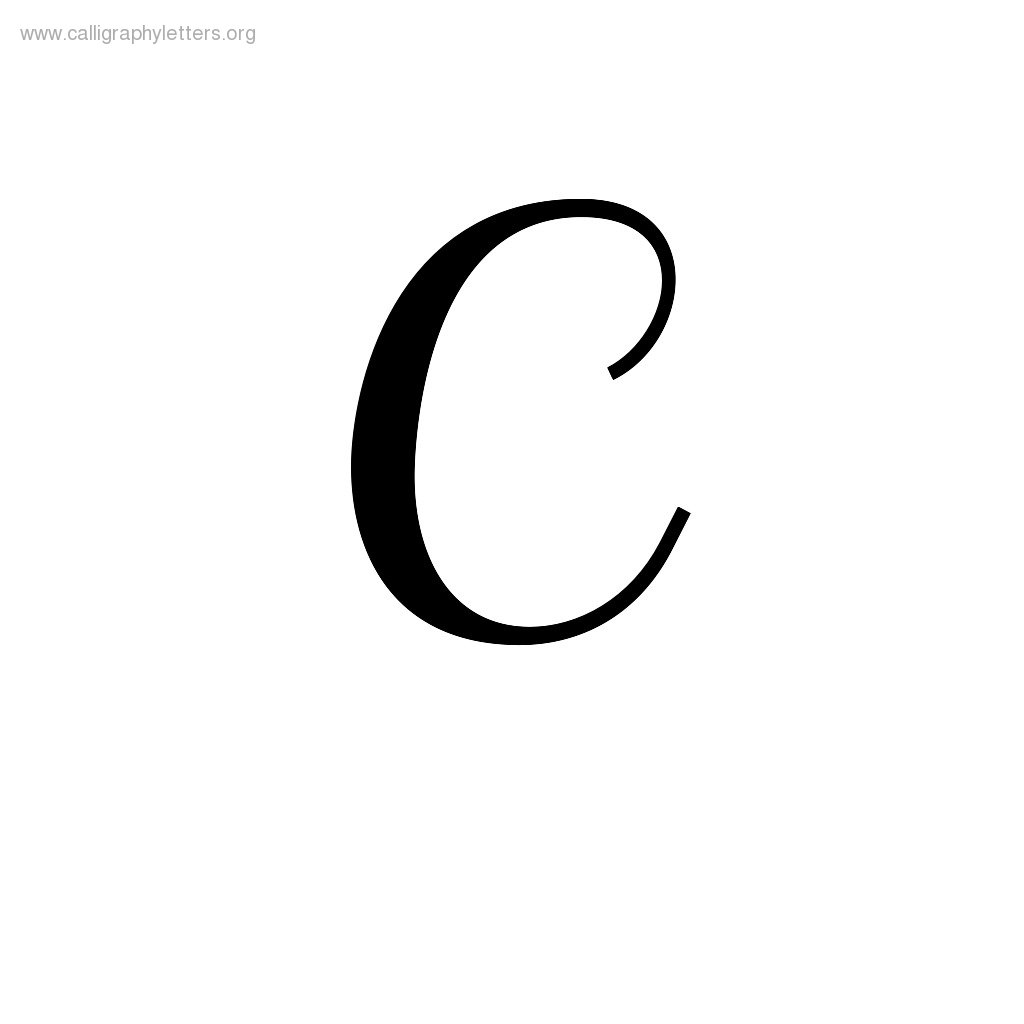 Fancy C Letter - ClipArt Best
