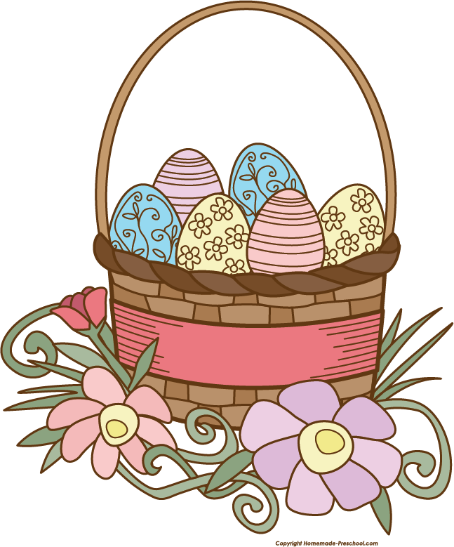 Printable Easter Basket Clipart Best - vrogue.co