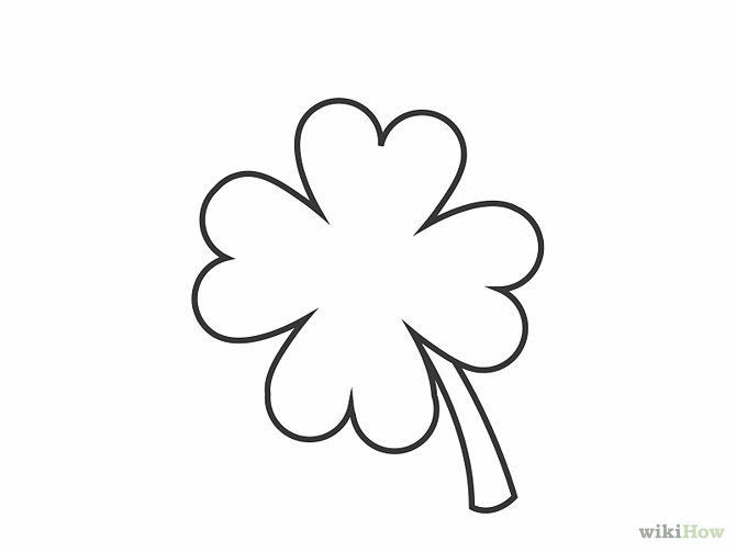 How to Draw a Shamrock: 12 Steps (with Pictures) - wikiHow - ClipArt ...