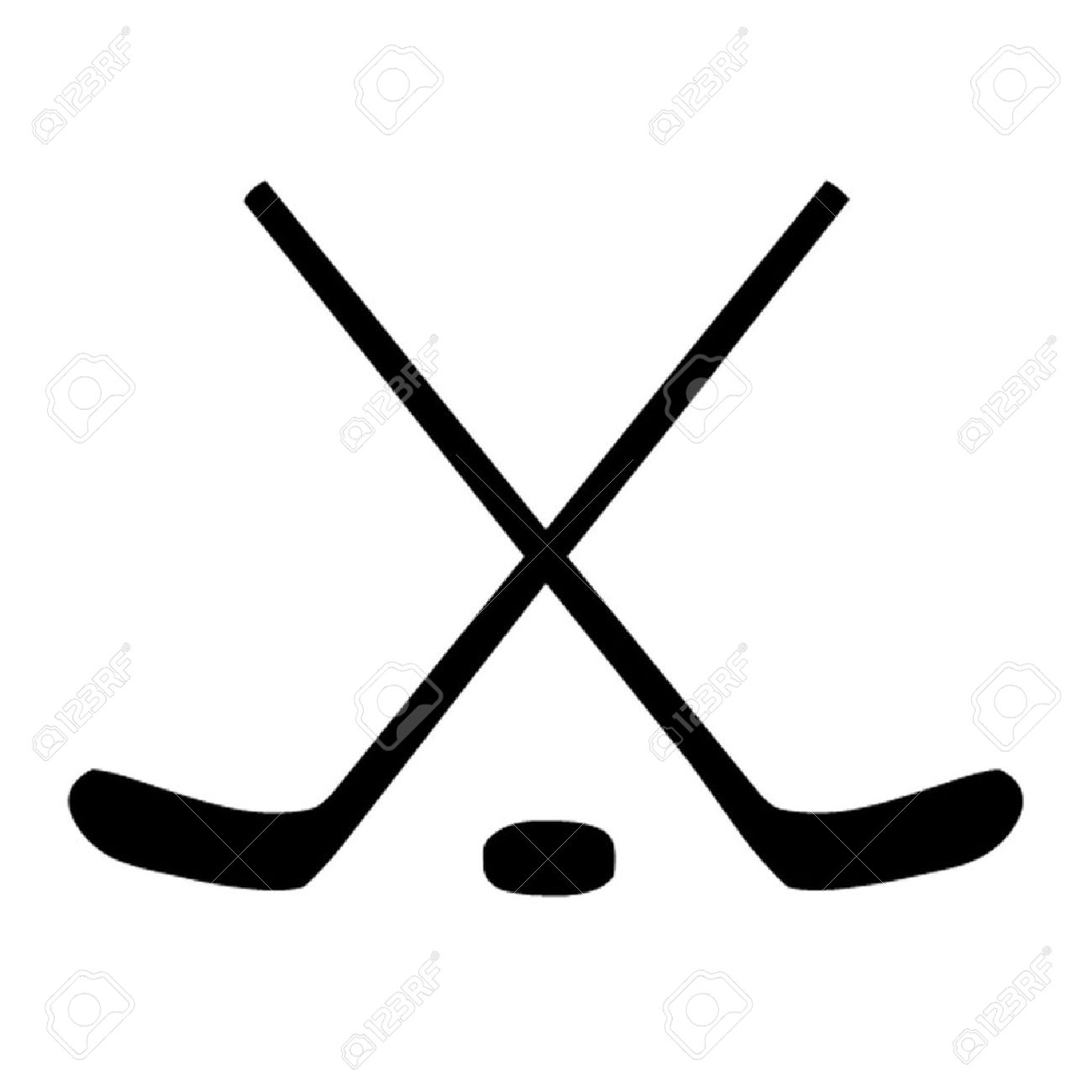 Crossed Field Hockey Sticks - ClipArt Best