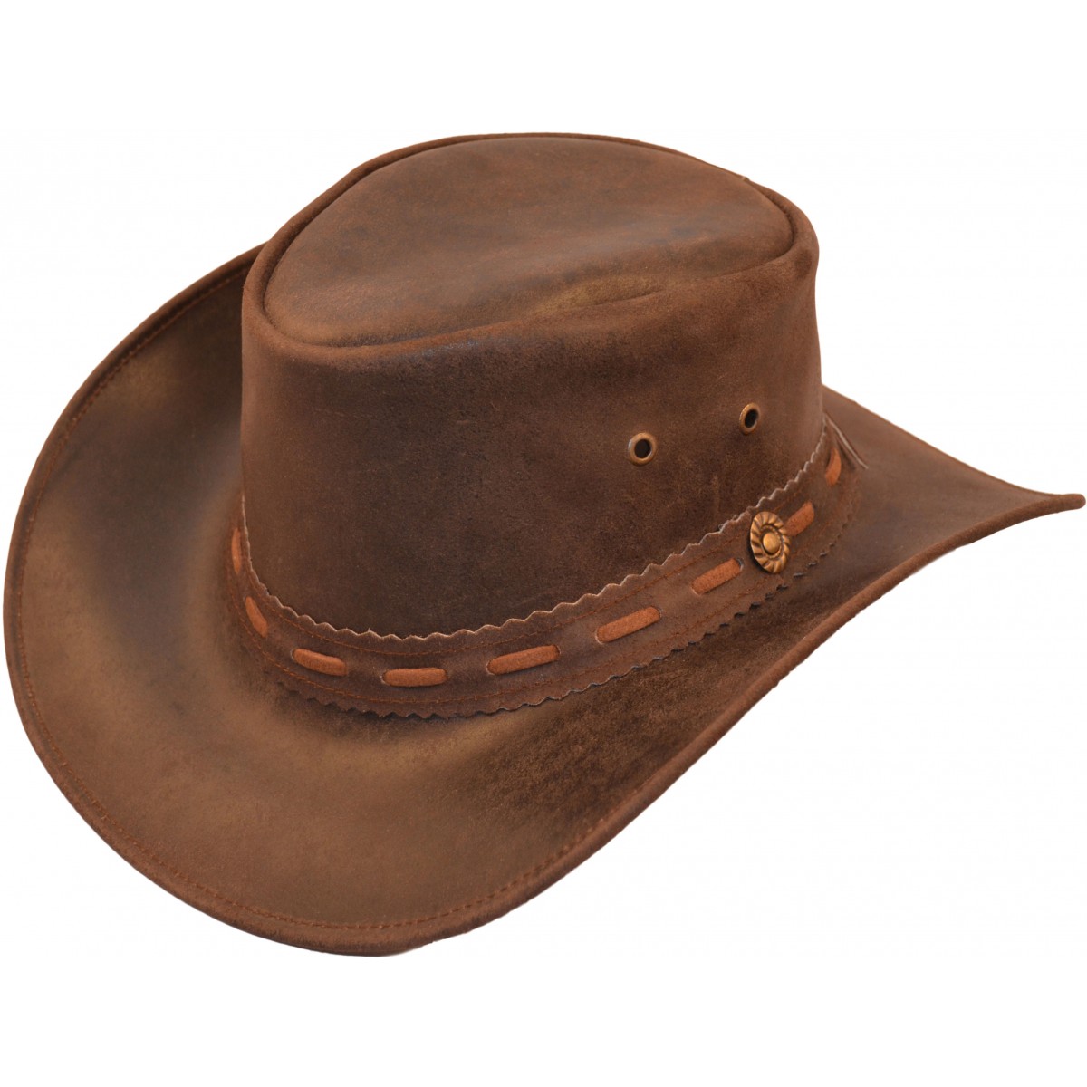 Leather Cowboy Hat - ClipArt Best