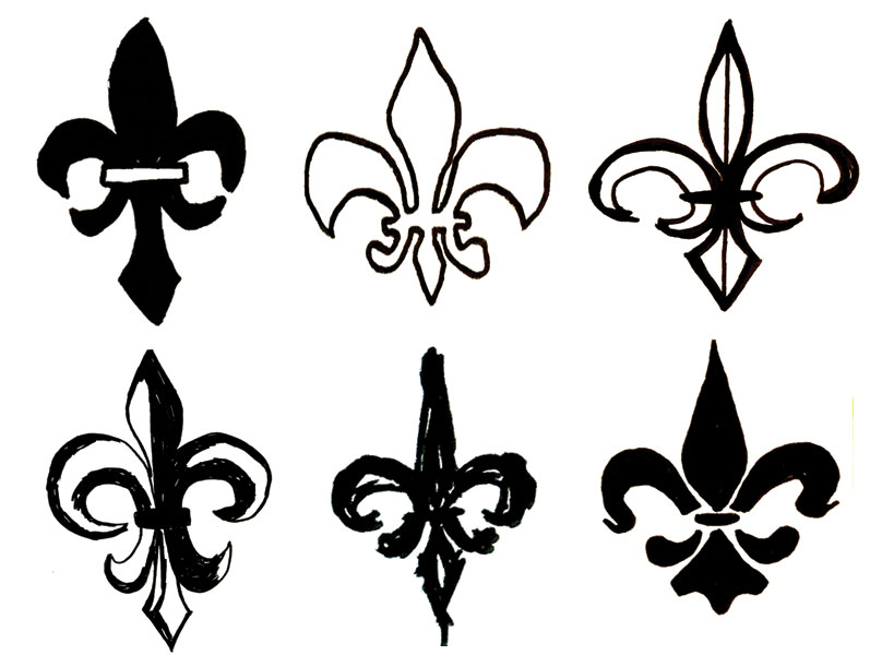 Fleur De Lis Designs - ClipArt Best