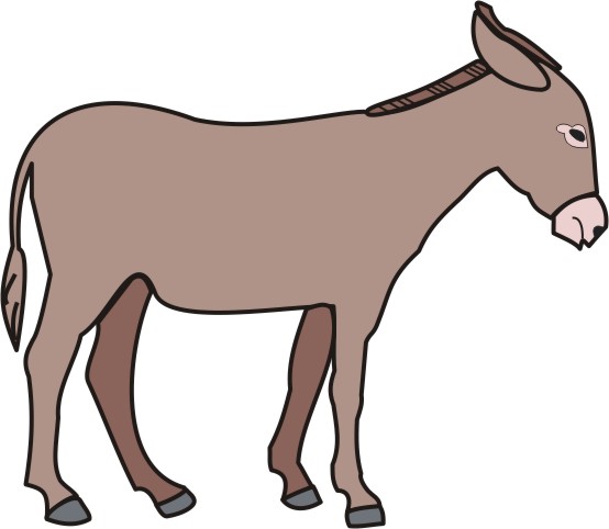 Donkey Drawing - ClipArt Best