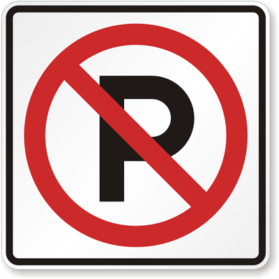 Large No Parking Signs - Custom & Stock Templates - ClipArt Best ...