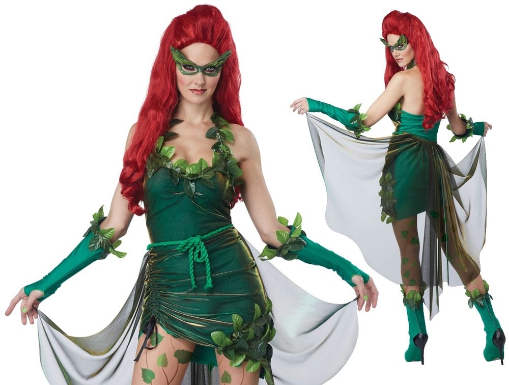 Sexy Womens Poison Ivy Halloween Costume | eBay - ClipArt Best ...