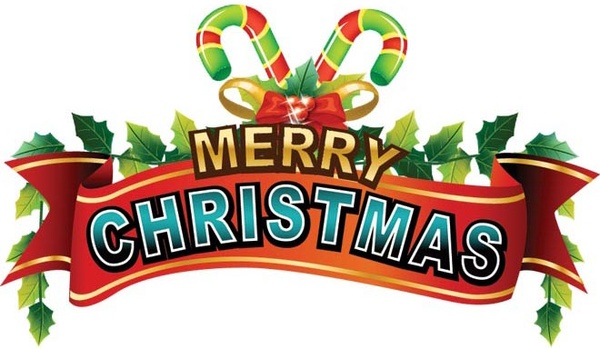 Merry Christmas Banner Clipart - ClipArt Best