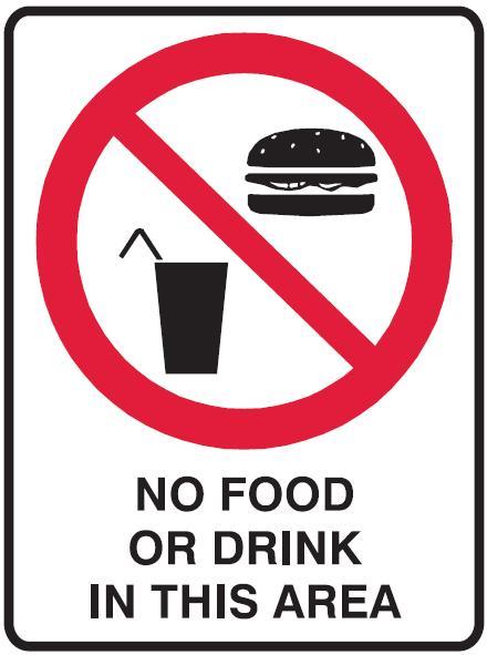 Prohibition Signs - No Food Or Drink In This Area - ClipArt Best ...