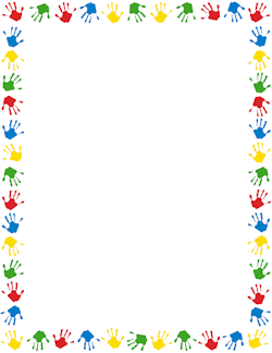 Handprint Border Free Download - ClipArt Best