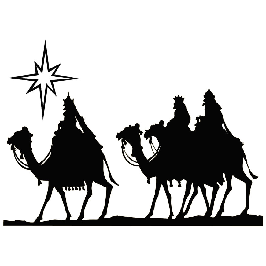 3 Wise Men Silhouette Clipart - ClipArt Best - ClipArt Best