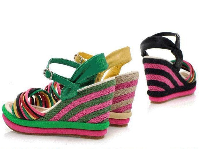 Aliexpress.com : Buy 2013 New fashion sandals wedges shoes for ...