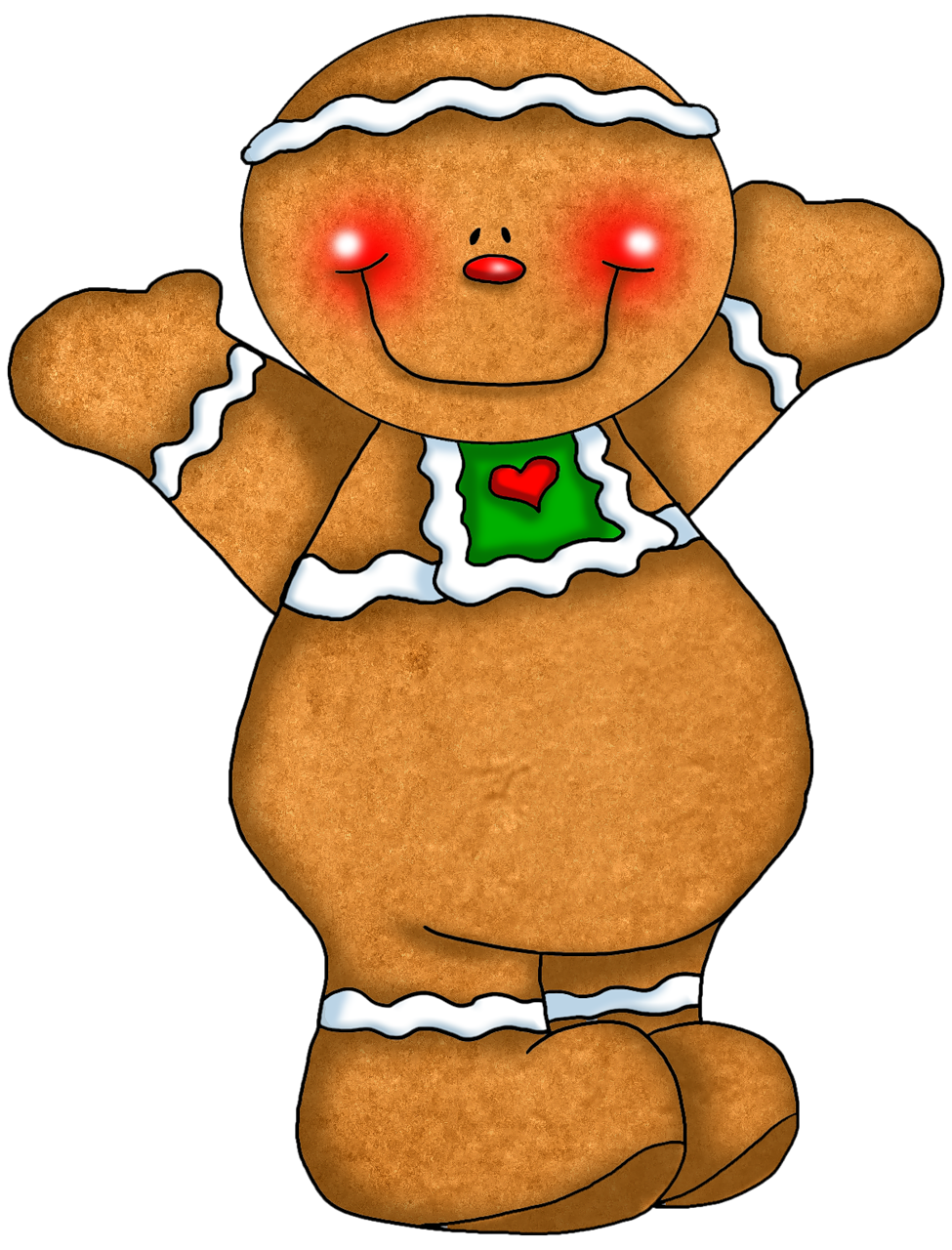 Gingerbread Clipart - Tumundografico