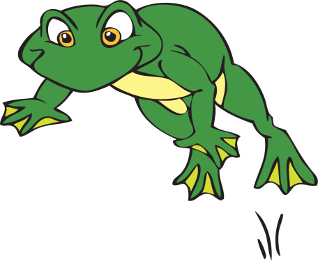 Jumping Frog Drawings Clip Art, Vector Images & Illustrations - ClipArt ...