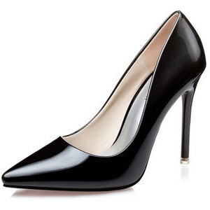Color Blocking Pointed Toe High Heel Lady Pumps Stilettos - Polyvore ...