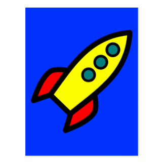 Blue Cartoon Rocket - ClipArt Best