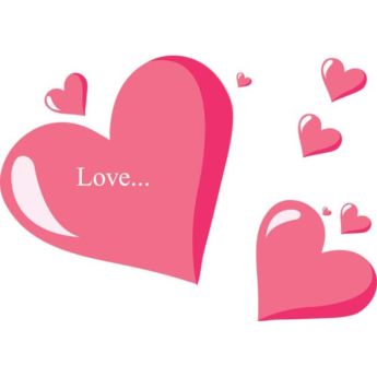 PINK LOVE SHAPE - ClipArt Best