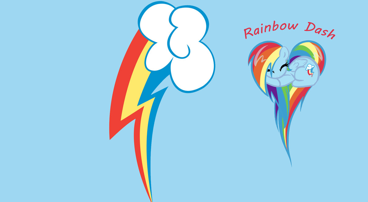 Rainbow Dash Heart Wallpaper - ClipArt Best - ClipArt Best