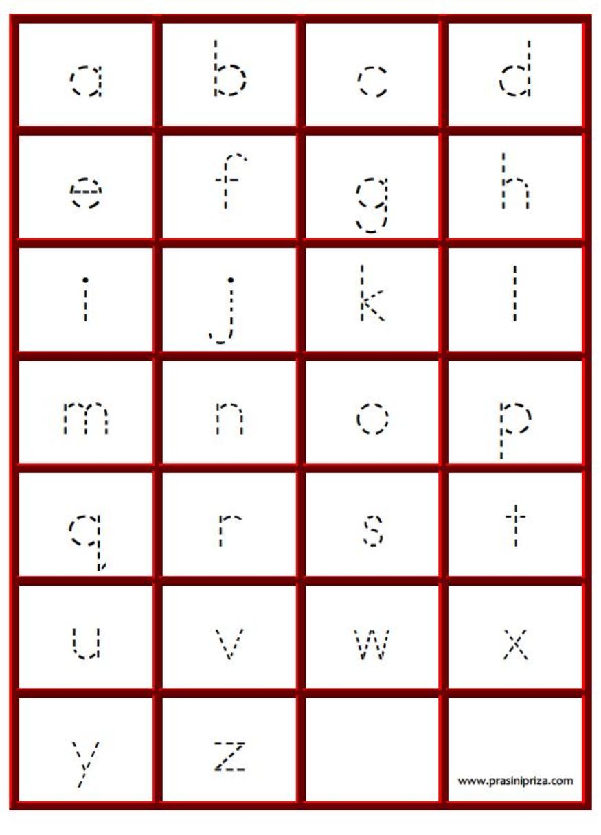Free Alphabet Tracing Worksheets For Preschoolers Sma - vrogue.co
